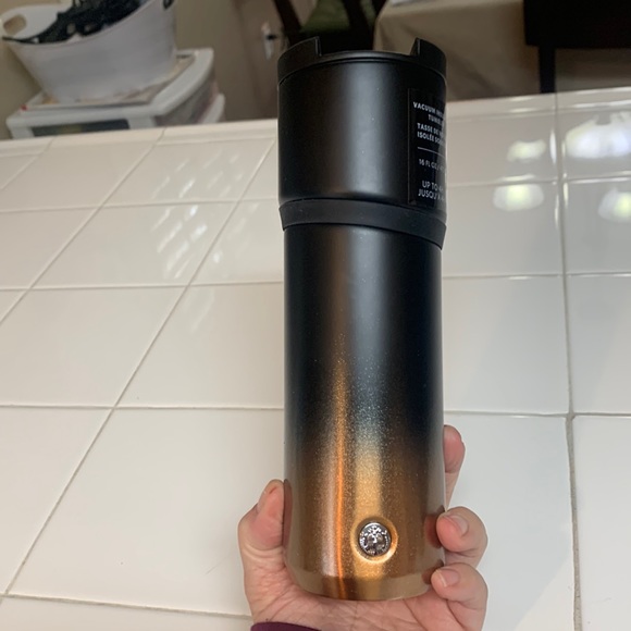 Starbucks Other - 16oz Starbucks spring 2022 vacuum insulated cup. Black/copper ombré. NWT